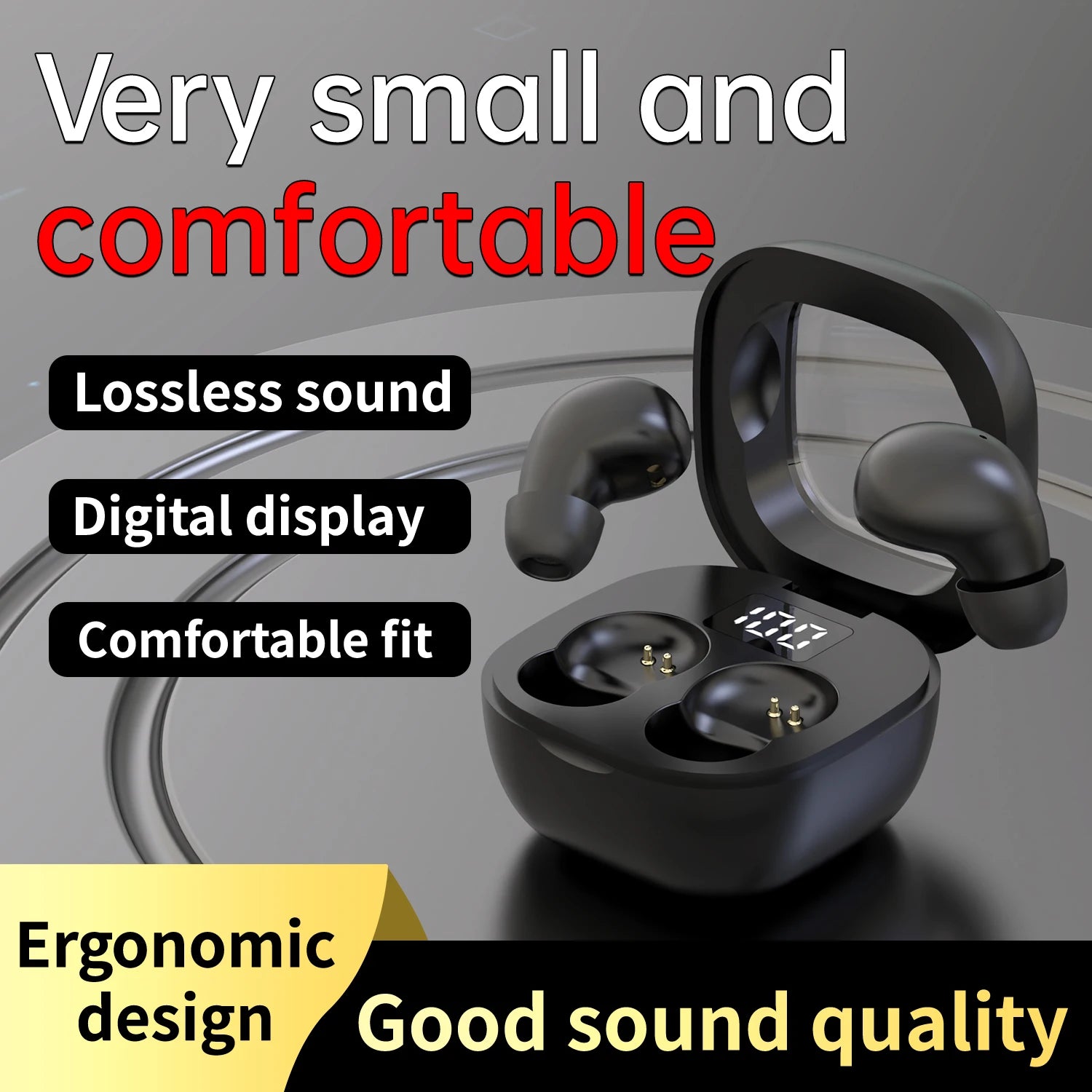 Smallest Invisible Mini Earbuds Wireless Bluetooth, Micro Tiny Discreet Hidden Headset Sleep Earphone,For Small Ear Canals